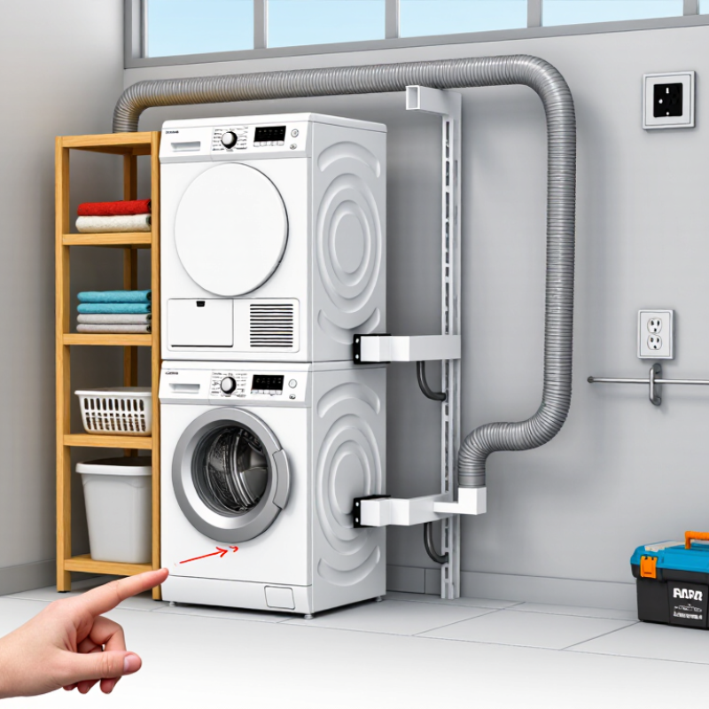 7 Tips for Stacking Washer and Dryer Safely?