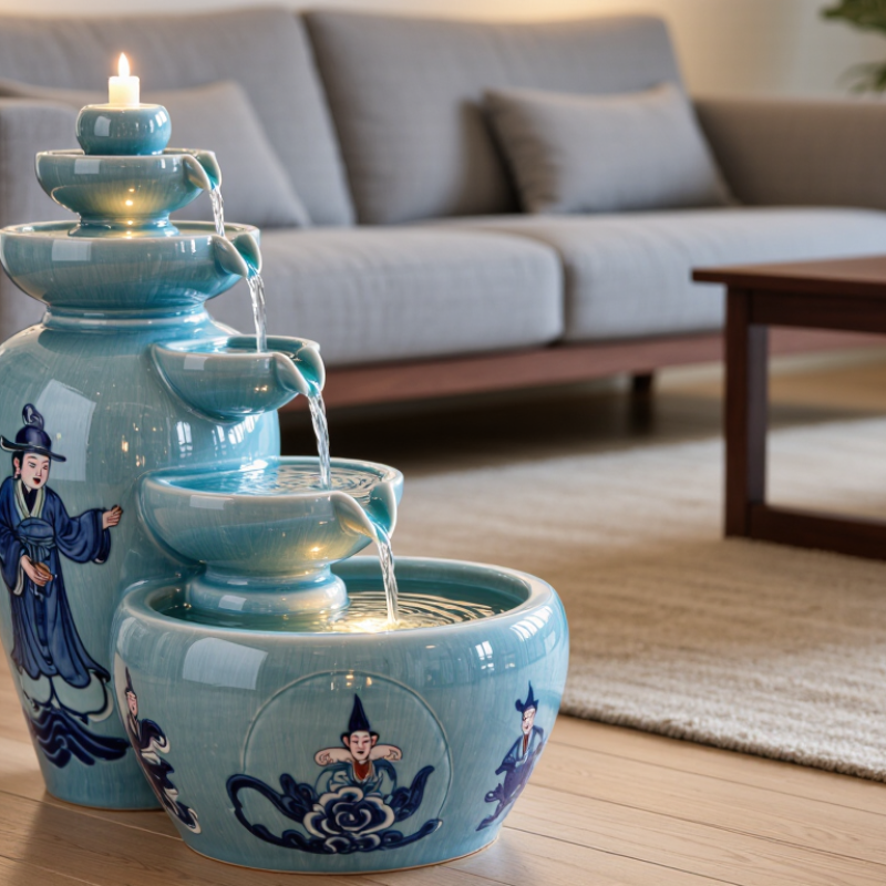 Why China Top Ceramic Fountains Improve Home Atmosphere?