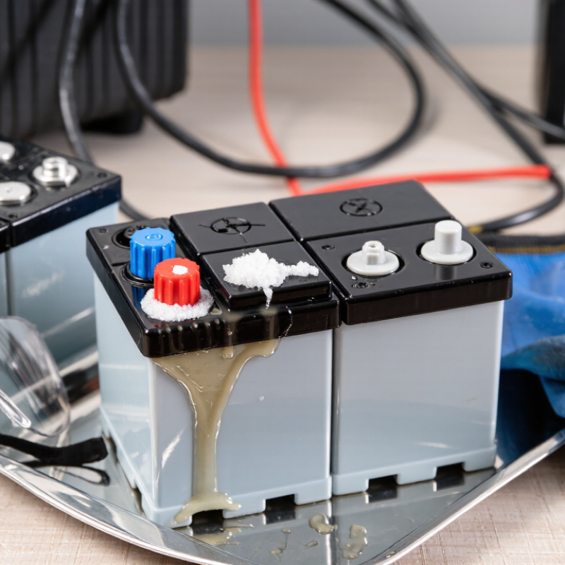Why Is My Golf Cart Battery Leaking Acid and How to Fix It?