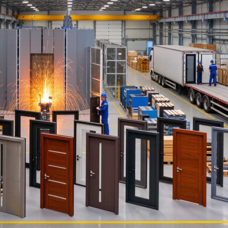 Top Entry Doors Manufacturers in China for Global Buyers