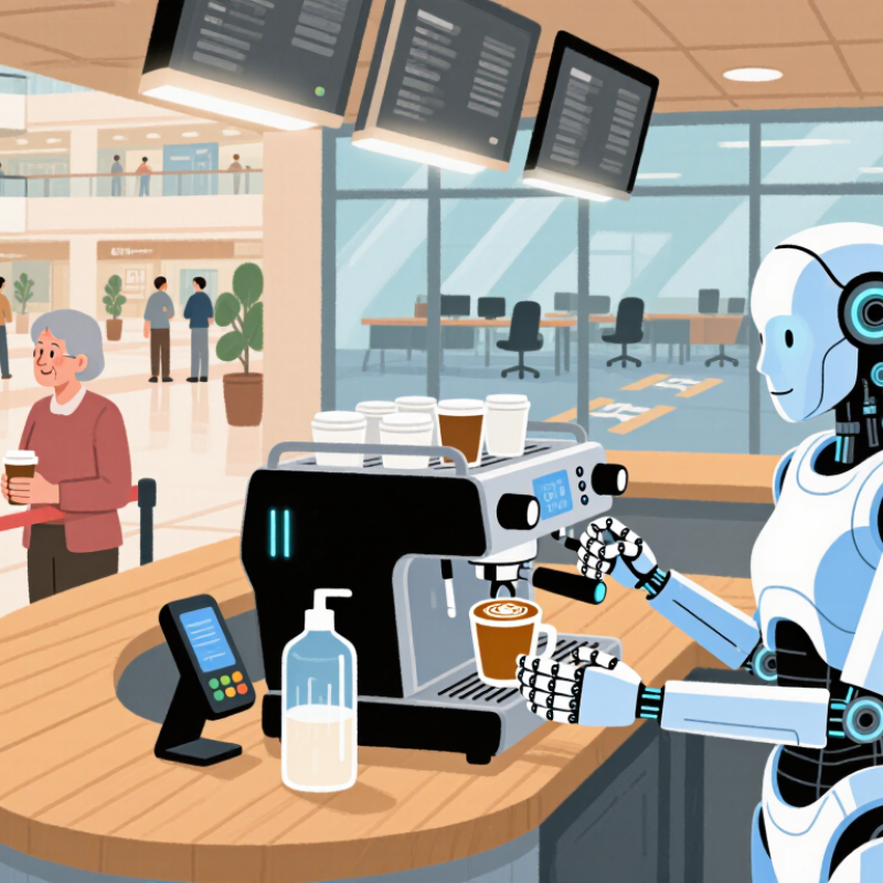 How to Choose a Robot Serving Coffee for Your Business?