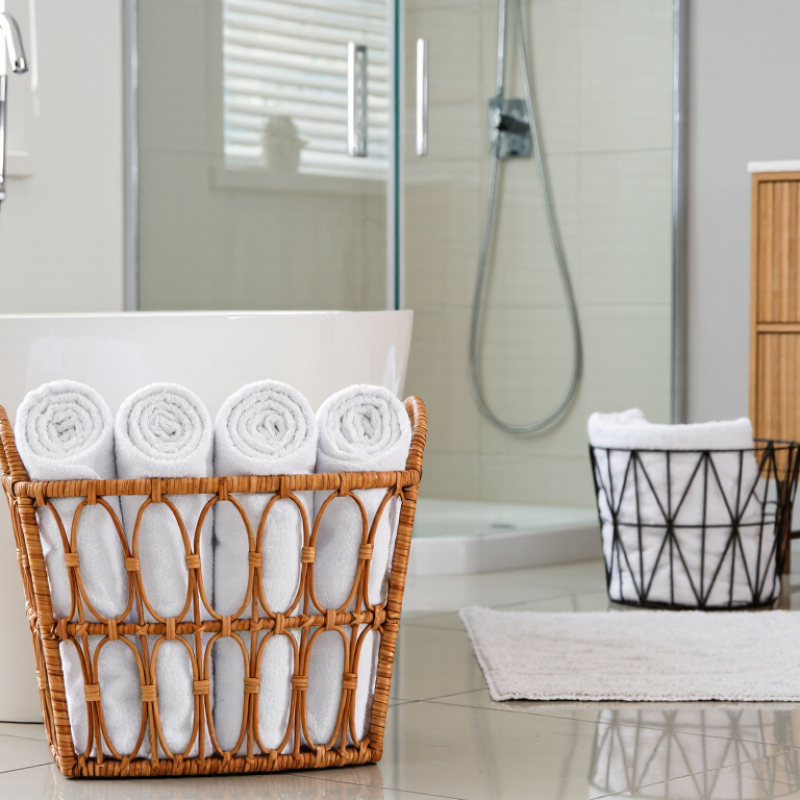 Why Choose a Bathroom Towel Basket for Your Home?