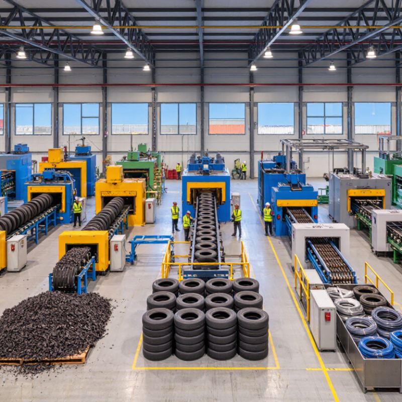China Top 10 Tyre Shredding Machine Manufacturers 2026