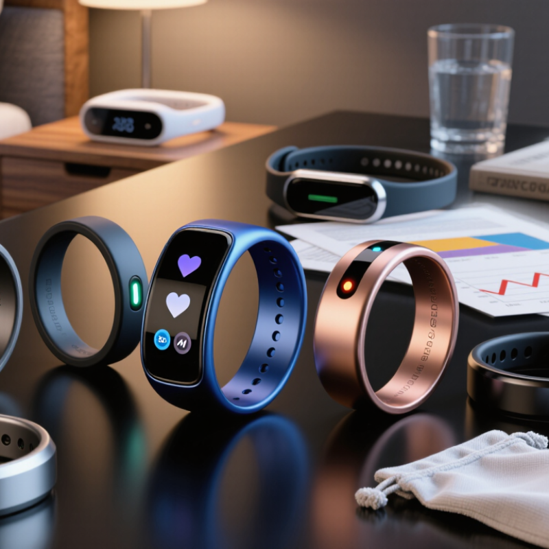 Top anillos inteligentes con monitor de sueño