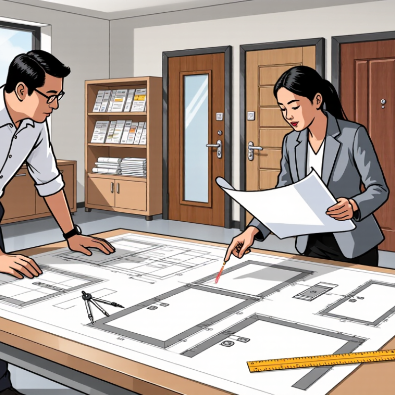 China Top Fire Door Shop Drawings Manufacturer