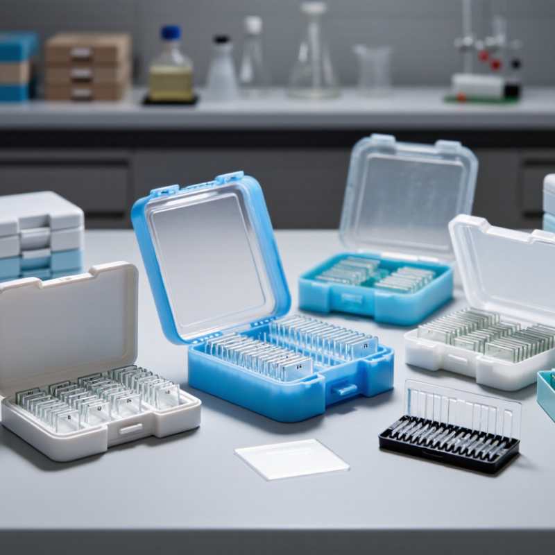 China Best Microscope Slide Storage Boxes for Labs