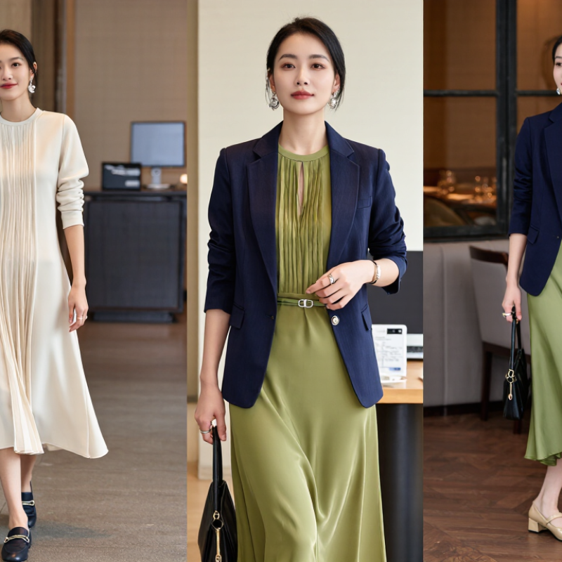 How to Style a Pleat Neck Dress for Every Occasion?