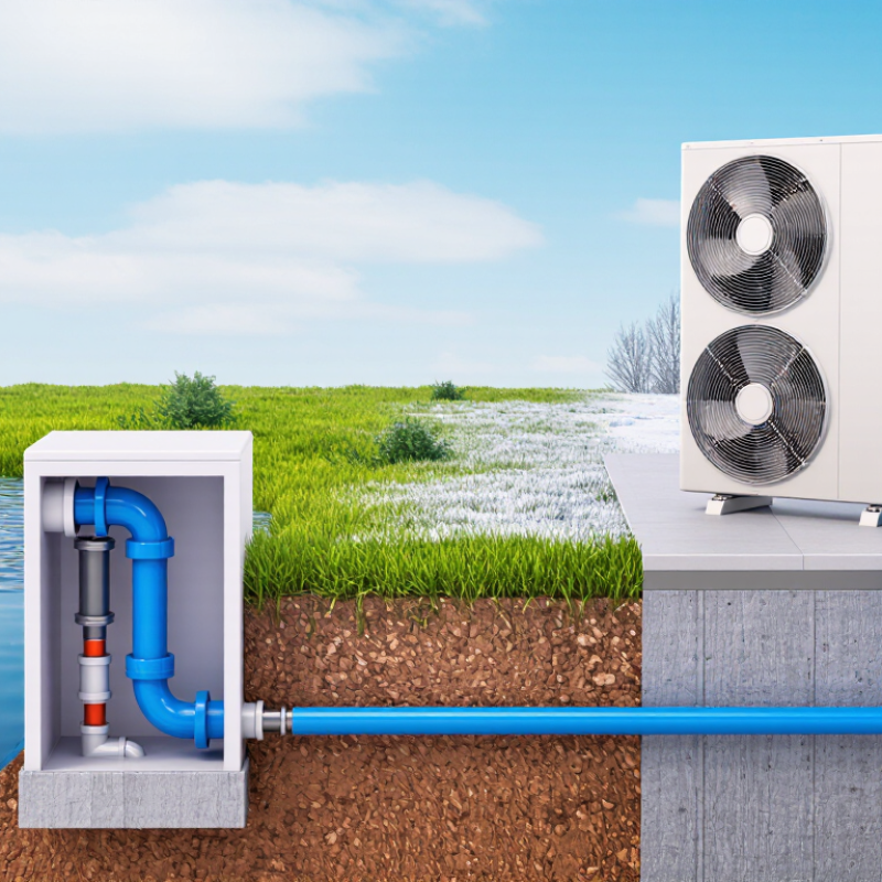Why Is a Water Source Heat Pump More Efficient Than Air?
