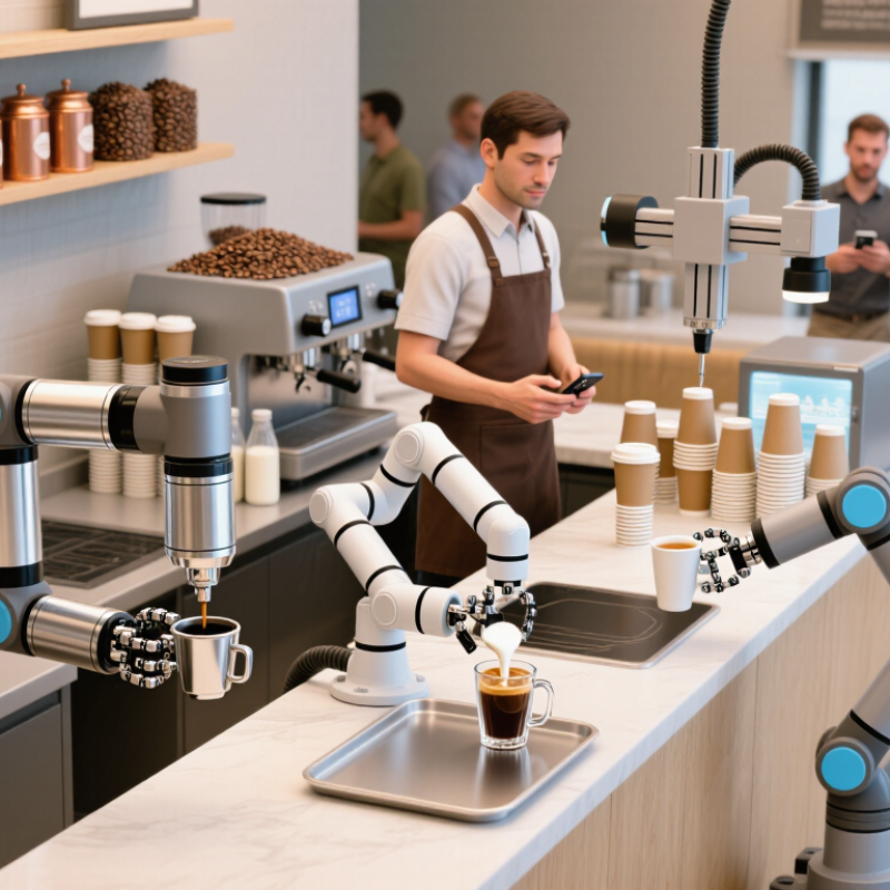What Are the Top Types of Coffee Robot Arms?