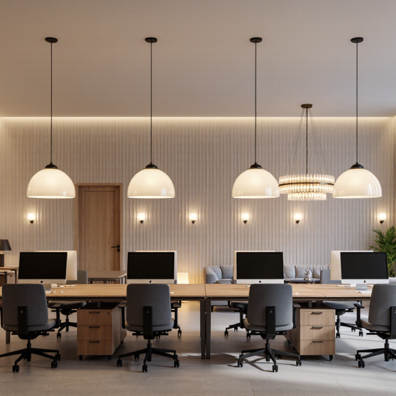 Top 10 Decorative Lighting Types for Reducing Office Glare