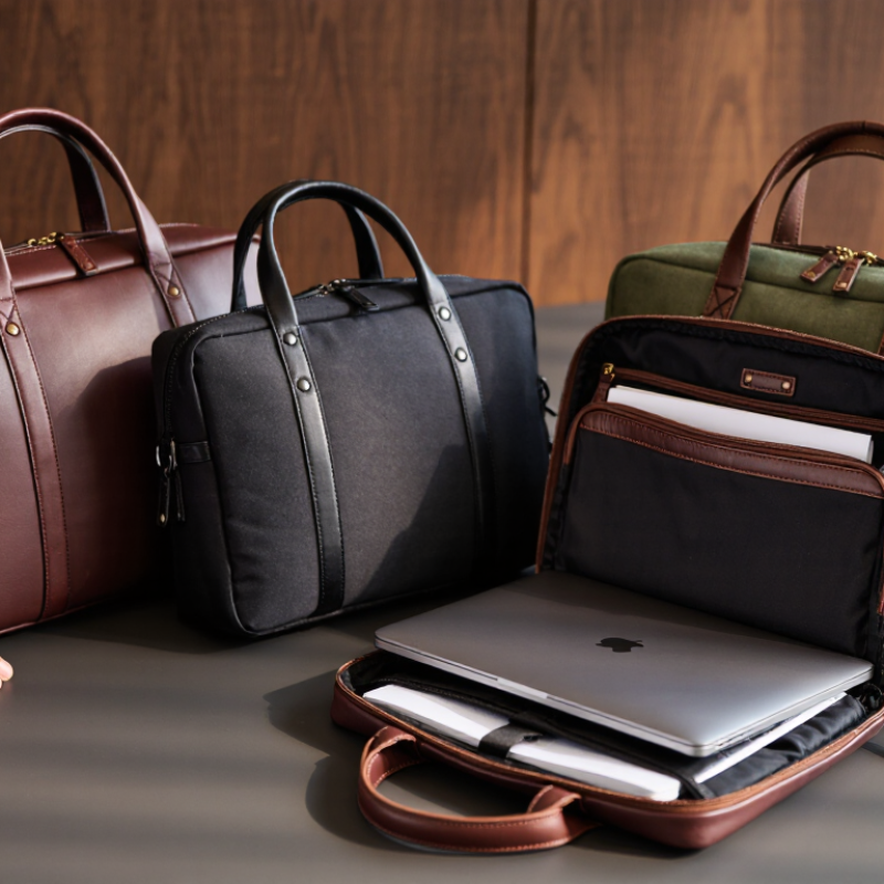 Qual o melhor material para uma bolsa de trabalho durável?