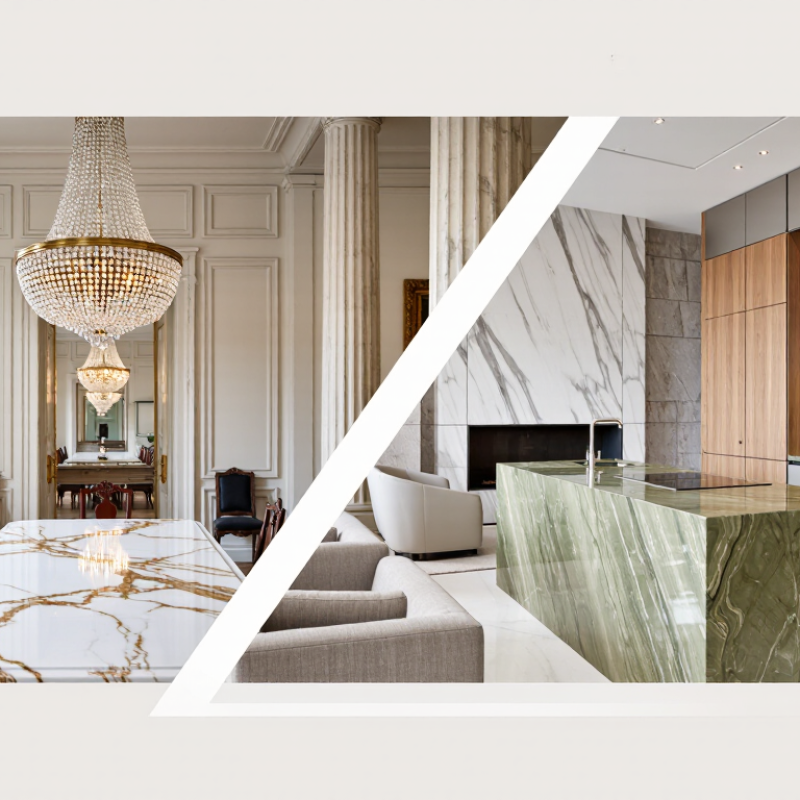 How to Choose Classic or Contemporary Marble Styles?