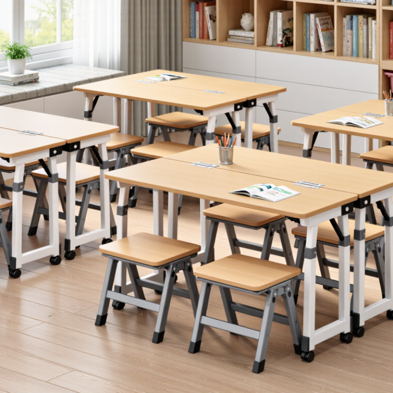 China Top Study Table Foldable With Chair Suppliers?