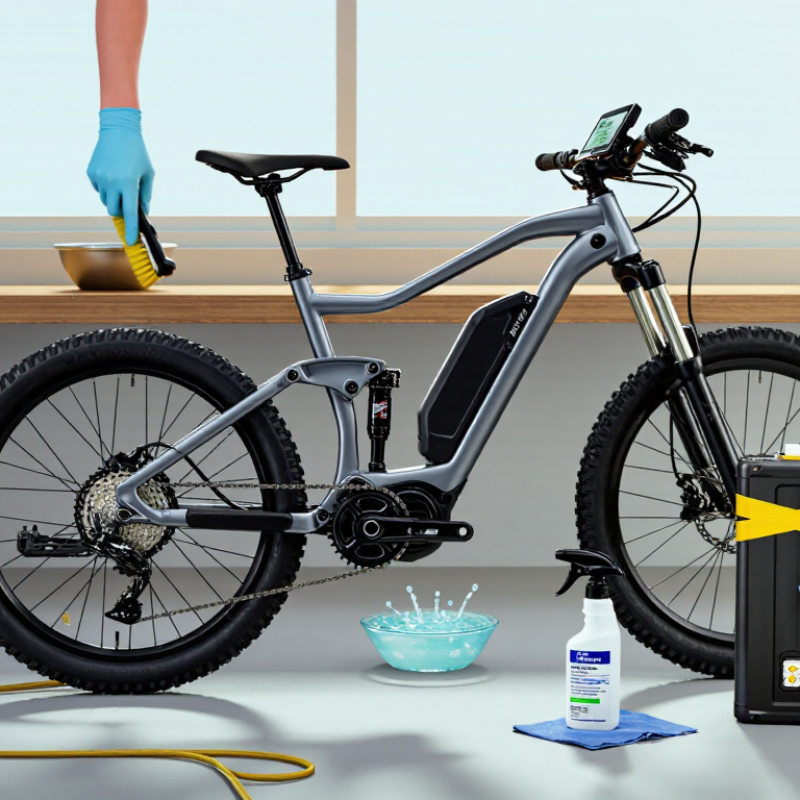 How to Clean a Folding Bike Without Damaging Electronics?