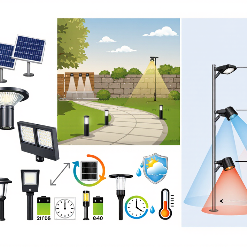 How to Choose LED Solar Lights Outdoor in 2026?