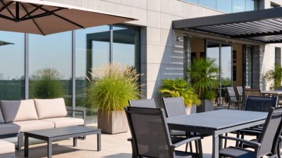 Top Outdoor Furniture Manufacturers for Global Buyers
