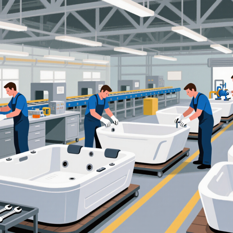Top Small Jacuzzi Bath Manufacturers in China for Global Buyers