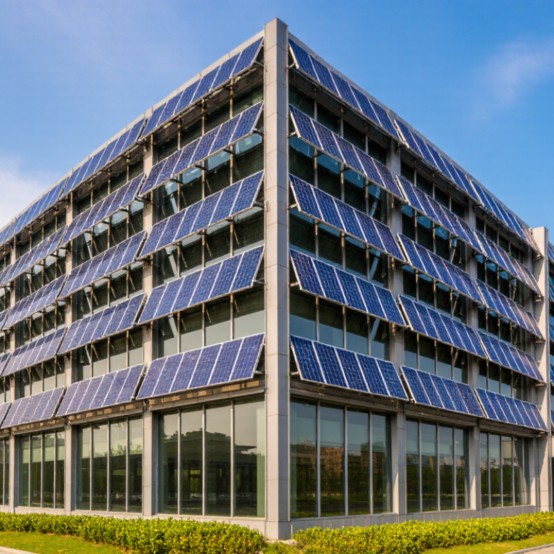 How to Use Solar Facades for Green Building Certification?