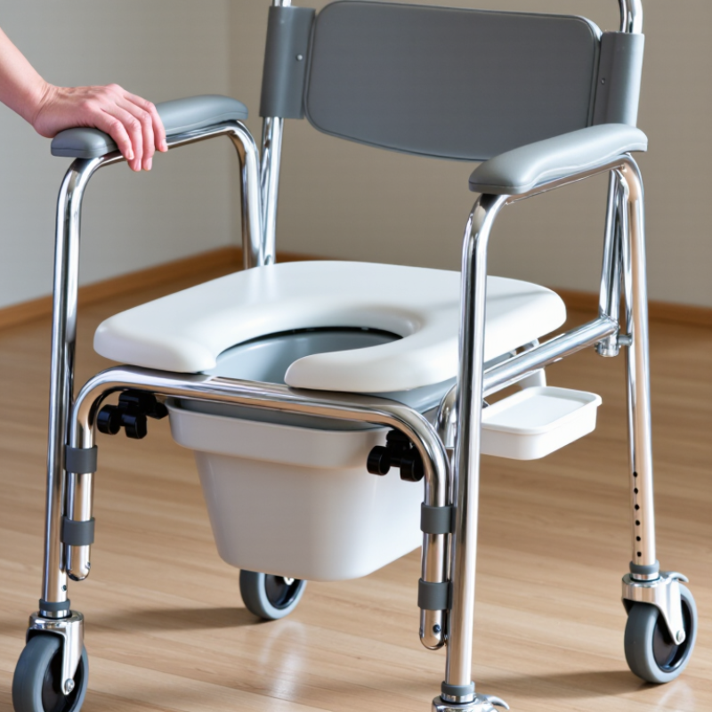 What Is a Commode Chair with Wheels?