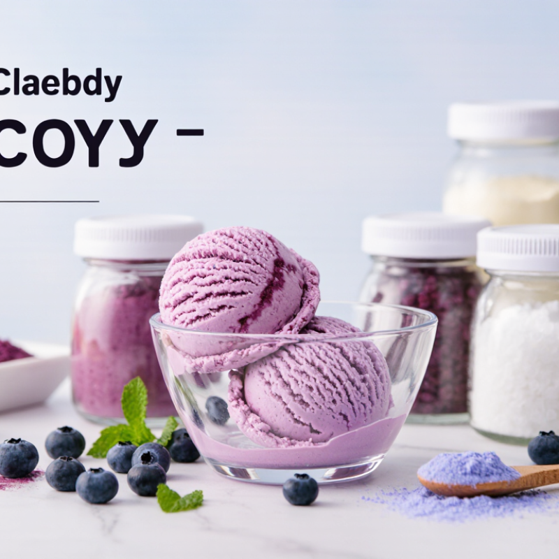 What Is Blueberry Flavored Ice Cream Powder?