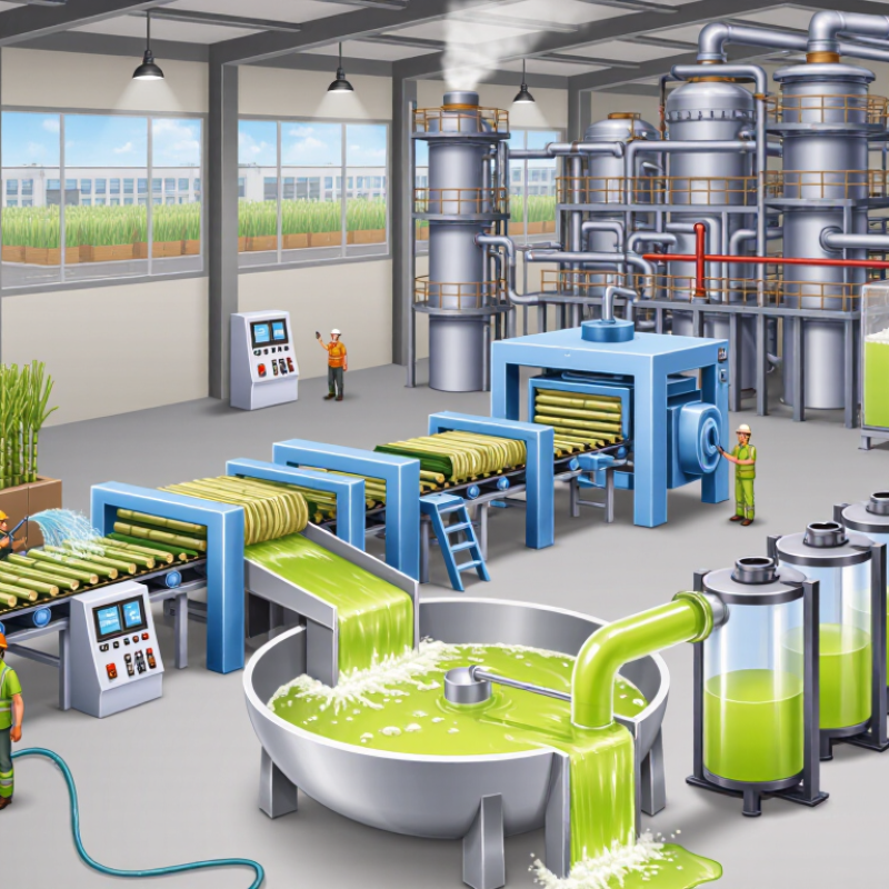 Como fabricantes extraem açúcar de plantas naturais em 2026?