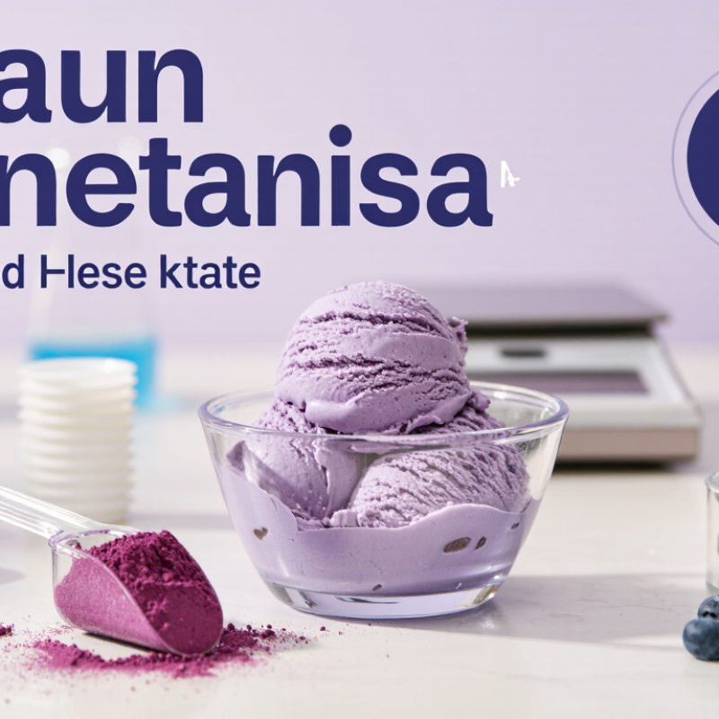 Why Buy Blueberry Flavored Ice Cream Powder?