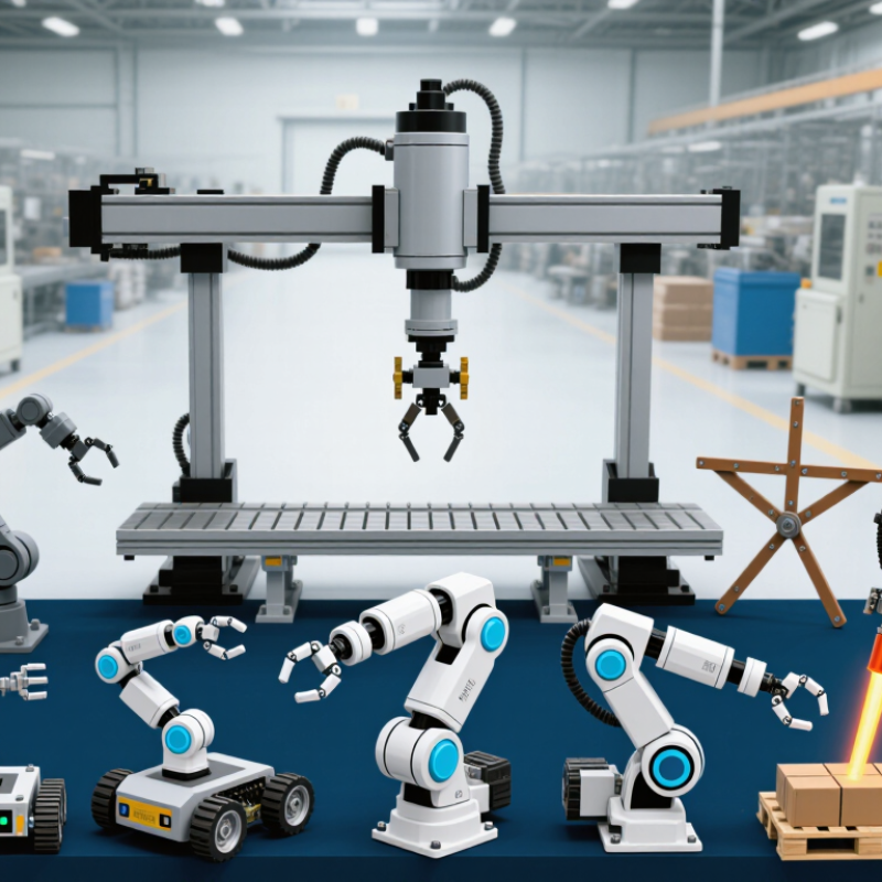 Top 10 Types of Industrial Robots for Manufacturers