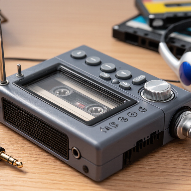 What Is a Portable Cassette Radio Player?