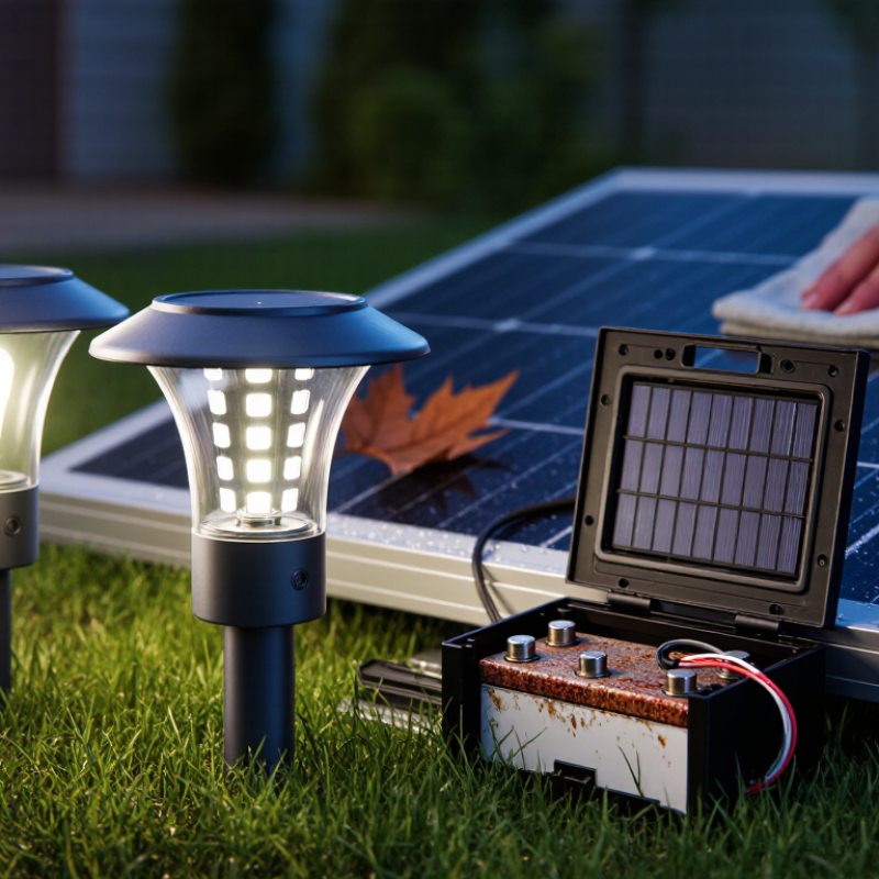 How to Fix LED Solar Lights Flashing at Night