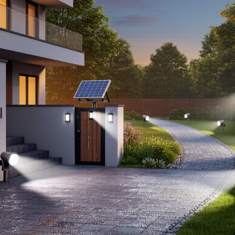 How to Choose Solar Motion Spotlights for Outdoor Use