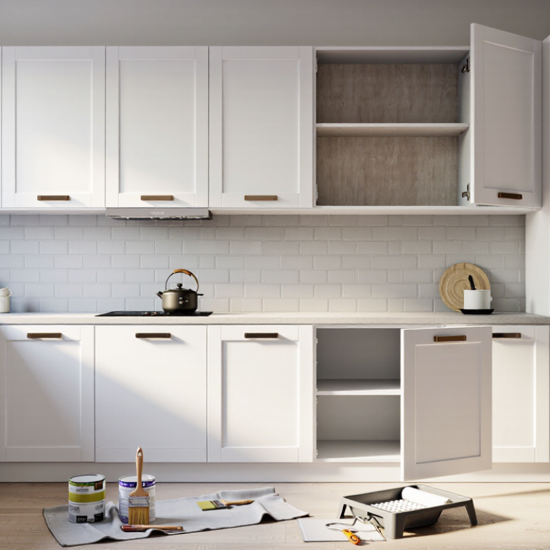 China Best Melamine Kitchen Cabinets Can You Paint Them?