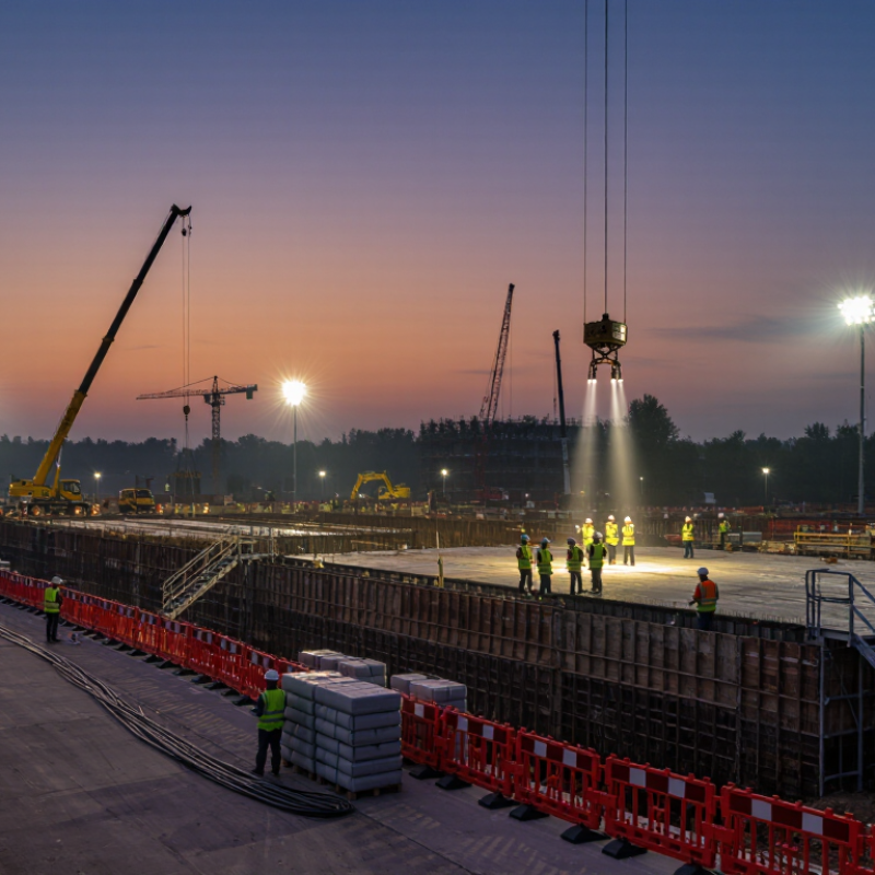 Why Is Site Lighting Important for Construction Projects?