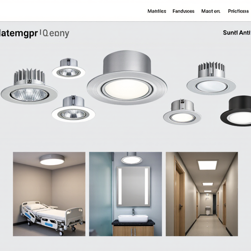 China Top 10 Anti-Ligature LED Downlight Manufacturers