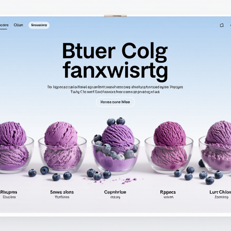 7 Best Blueberry Flavored Ice Cream Powder Suppliers