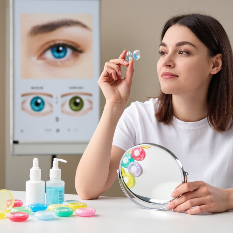 What Are Colored Contacts?