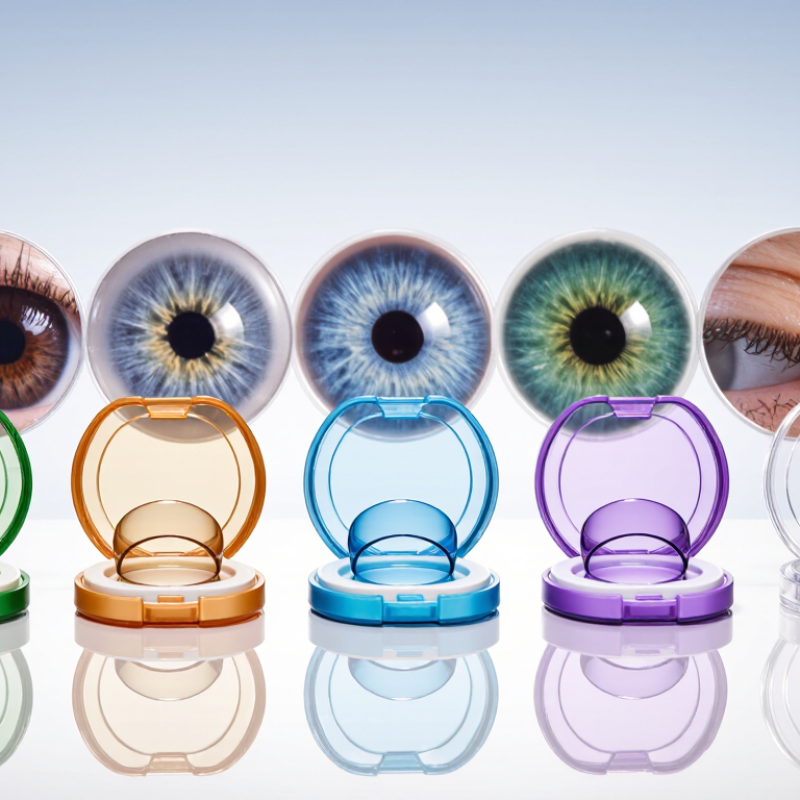 What Types of Color Contact Lenses Are Available?