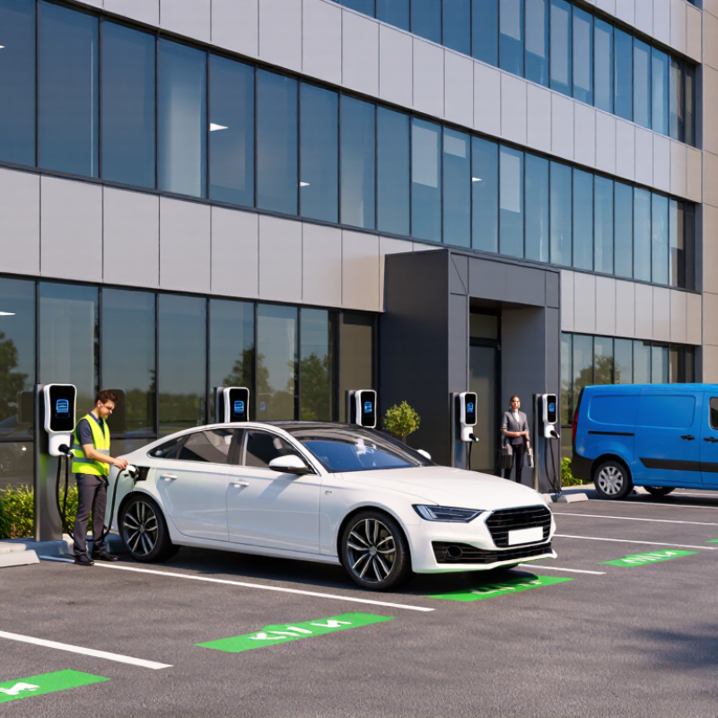 What Is an EV Charger for Business?