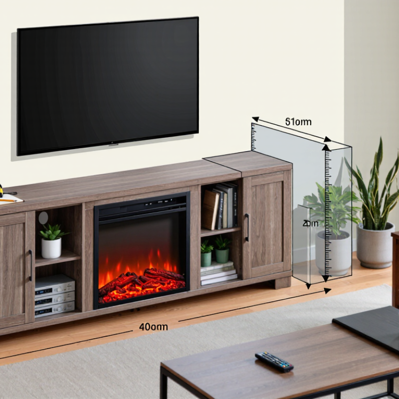 How to Choose an Electric Fireplace TV Console?