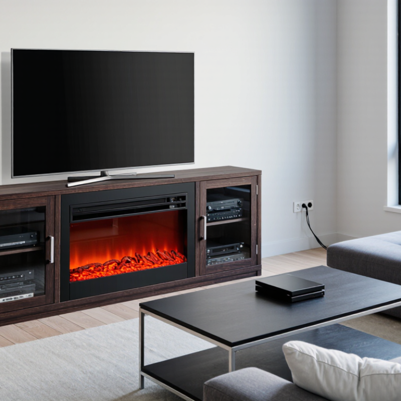 Why Choose an Electric Fireplace TV Console?