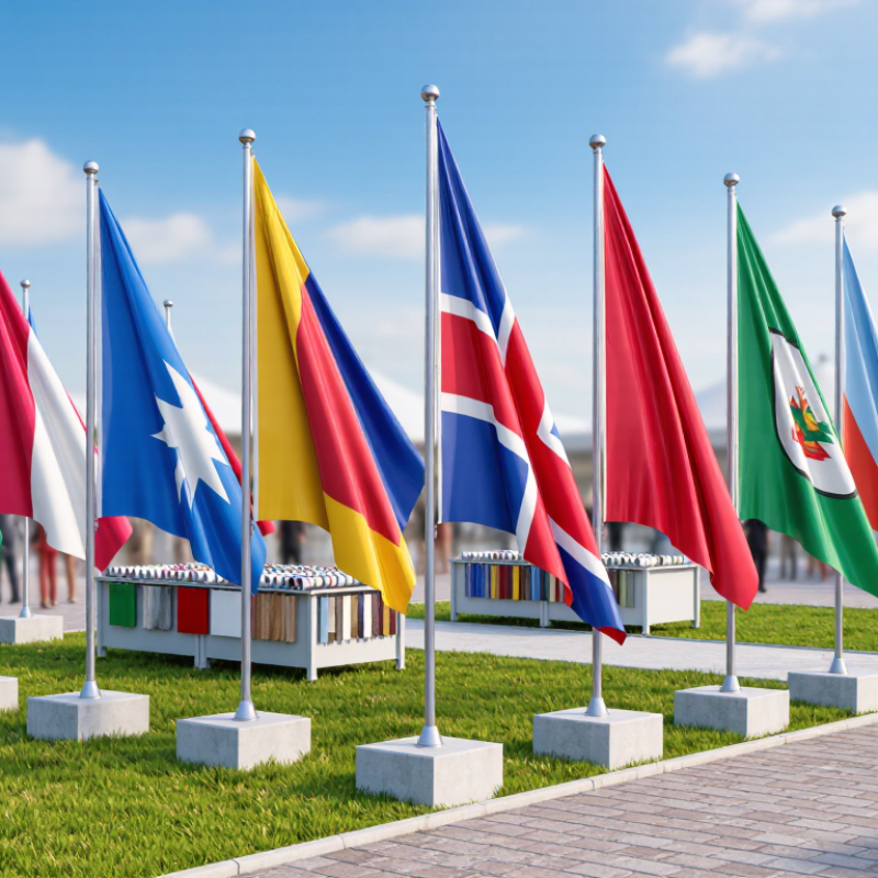 Top 10 Display Flag Manufacturers in China for Global Buyers