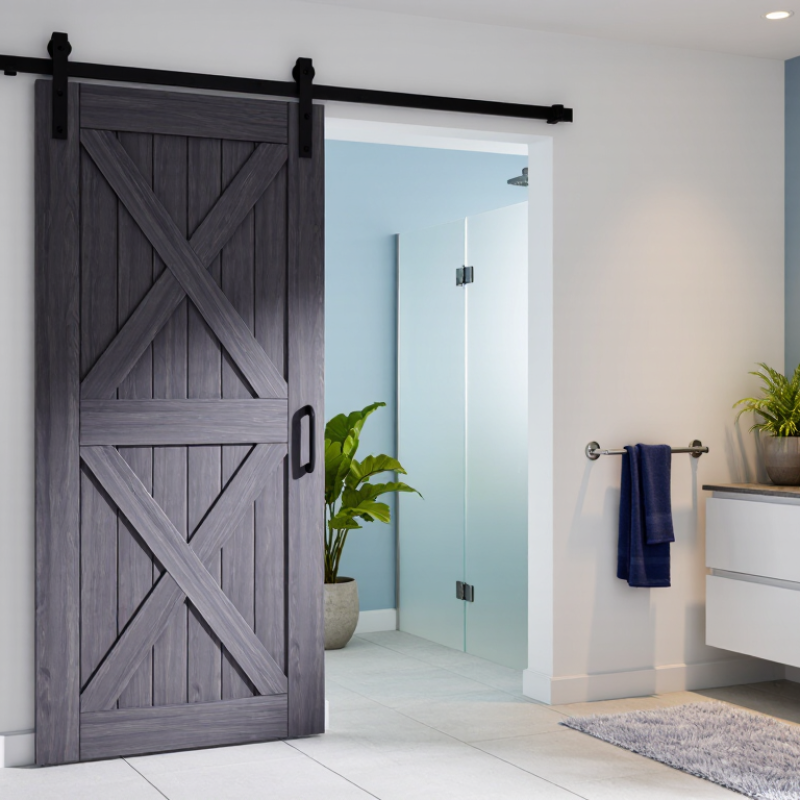 Are Barn Doors Good for Bathrooms?