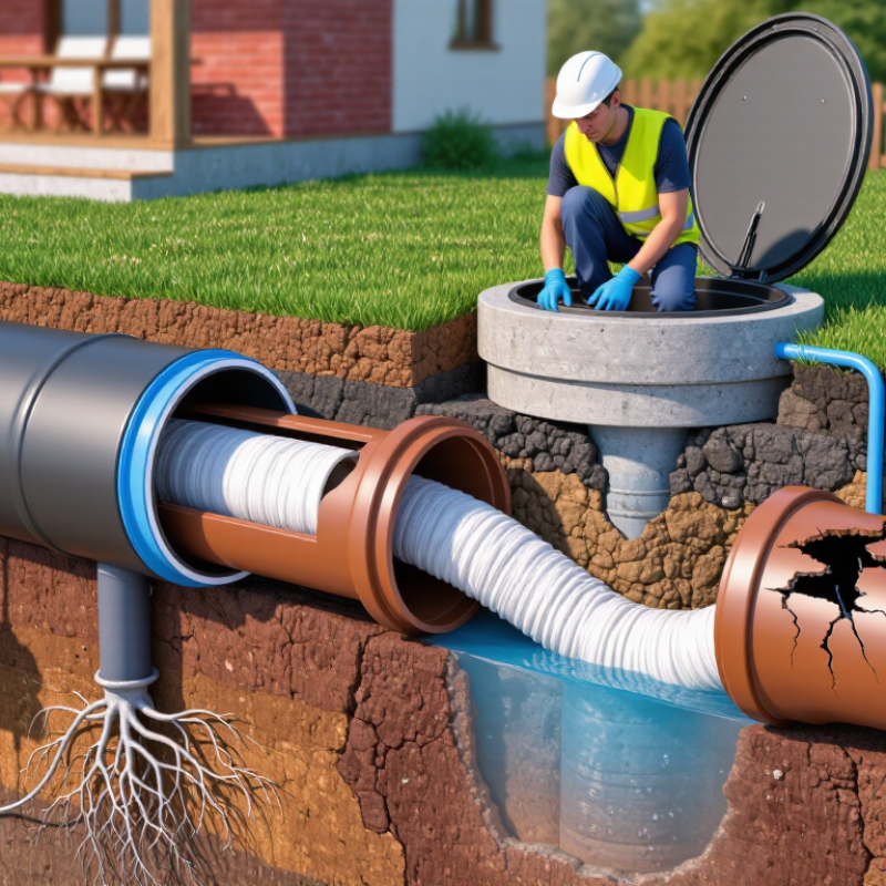 How to Sleeve a Sewer Line?