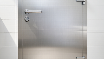 Hvorfor vælge en aluminiumsdør til toilet?