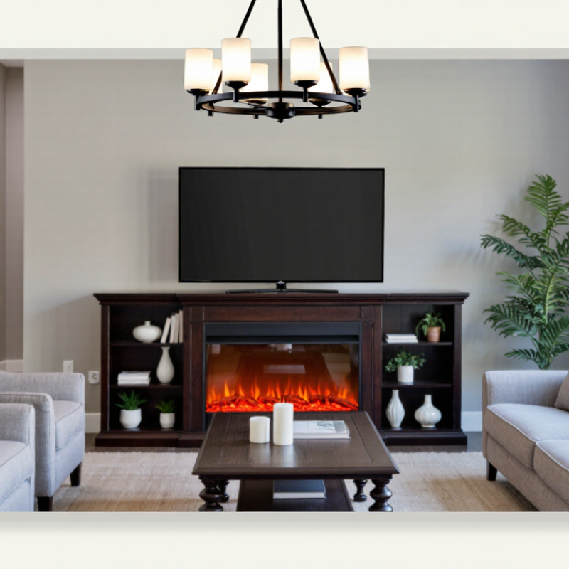 Why Choose an Electric Fireplace TV Console?