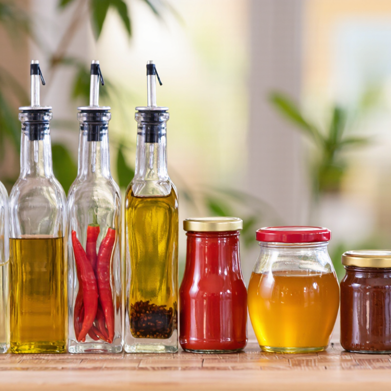 Top Glass Condiment Bottle Manufacturers for Global Buyers