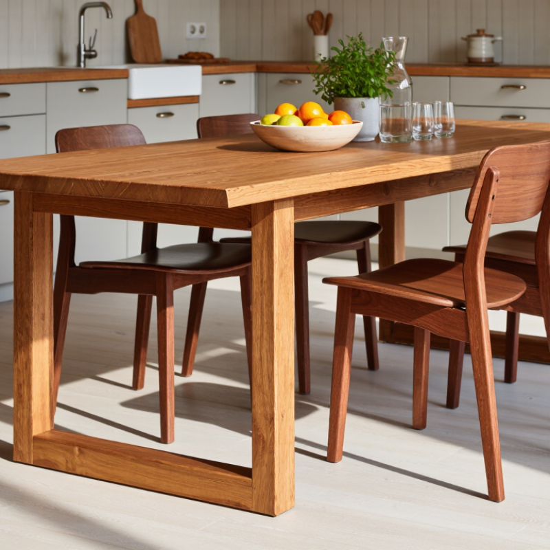 7 Tips for Choosing a Solid Wood Kitchen Table and 4 Chairs