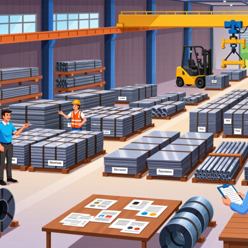 Why Do Global Buyers Choose a Steel Stockist?
