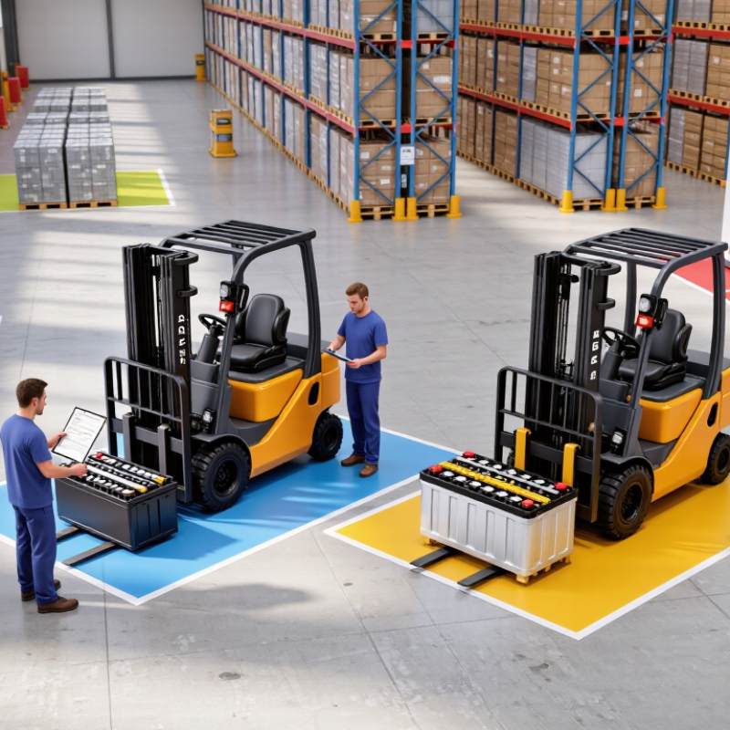 How to Choose the Right Forklift Battery?
