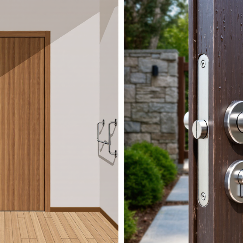 How to Choose Between Interior and Exterior Hardware in 2026