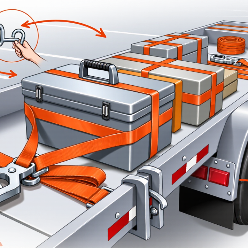 How to Secure a Heavy Load with Ratchet Straps